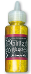 Glitter glue 40 ml. - oro giallo